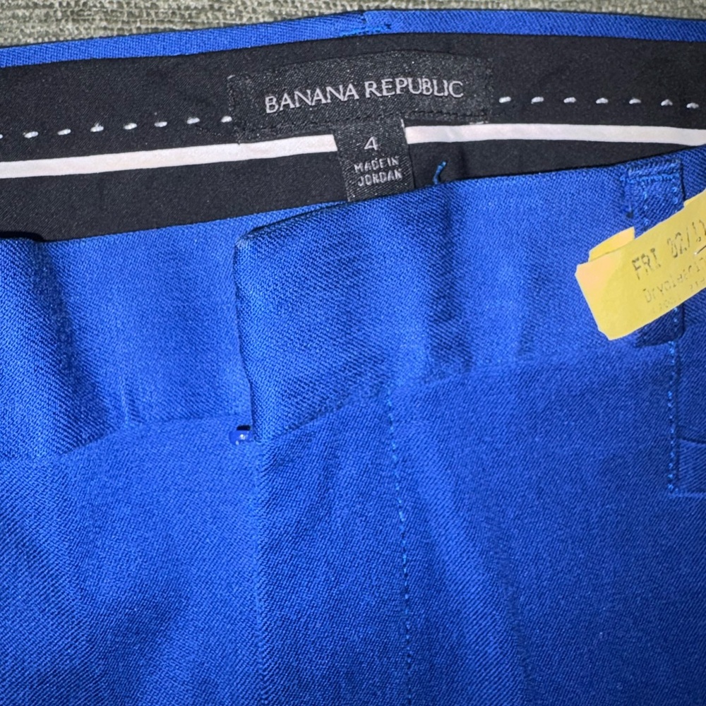 Banana Republic Royal Blue pants size 4